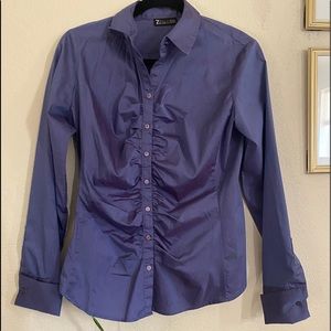 NY&C, Blue buttoned top